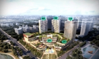 嘉定宝龙城市广场：嘉定核心区域，20万方商业综合体，唯一大平层酒店公寓